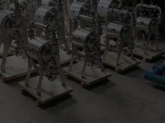 Pneumatyczna pompa membranowa QBK-W do zastosowań spożywczych