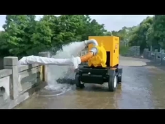 Duża ciężarówka z pompą wysokoprężną do ratowania w przypadku klęsk żywiołowych i oczyszczania ścieków